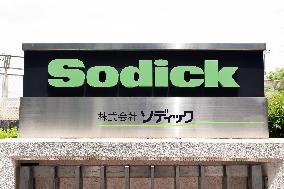 Sodick exterior, logo, and signboard